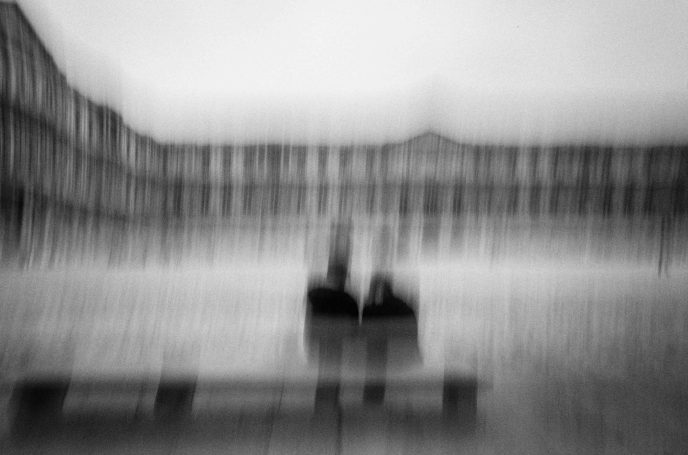 "Photographie noir et blanc  série Trajectoires - Dominique Cherprenet".