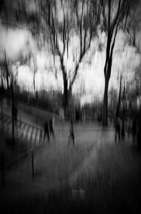 "Photographie noir et blanc  série Trajectoires - Dominique Cherprenet".