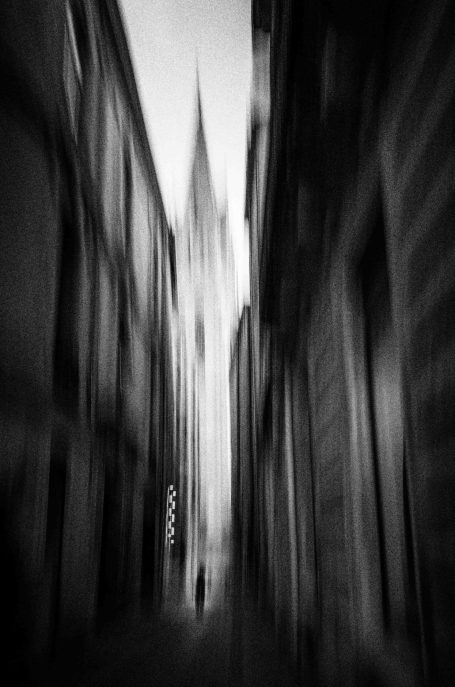 "Photographie noir et blanc  série Trajectoires - Dominique Cherprenet".