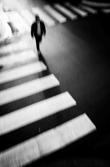 "Photographie noir et blanc  série Trajectoires - Dominique Cherprenet".