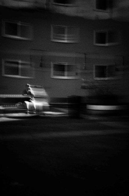 "Photographie noir et blanc  série Trajectoires - Dominique Cherprenet".