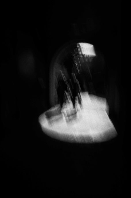 "Photographie noir et blanc  série Trajectoires - Dominique Cherprenet".