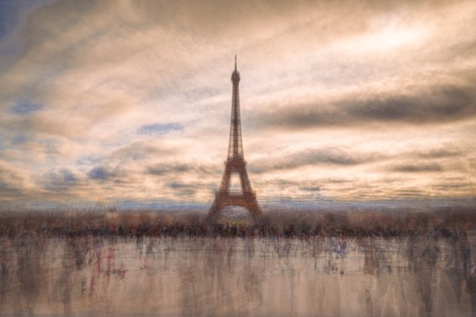 Tour Eiffel - Paris "Photographie d'art série OPUS 1874 hommage à l'impressionnisme - Dominique Cherprenet".