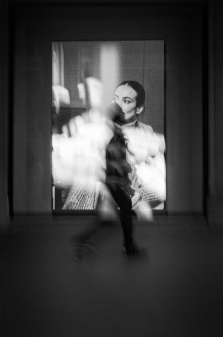 "Photographie noir et blanc  série Trajectoires - Dominique Cherprenet".