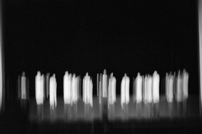 "Photographie noir et blanc  série Trajectoires - Dominique Cherprenet".